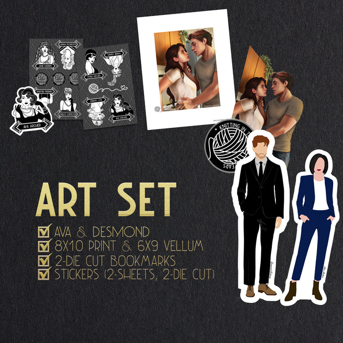 Art Set Ava and Desmond