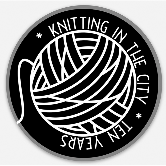 Circle 10-Year Anniversary Sticker