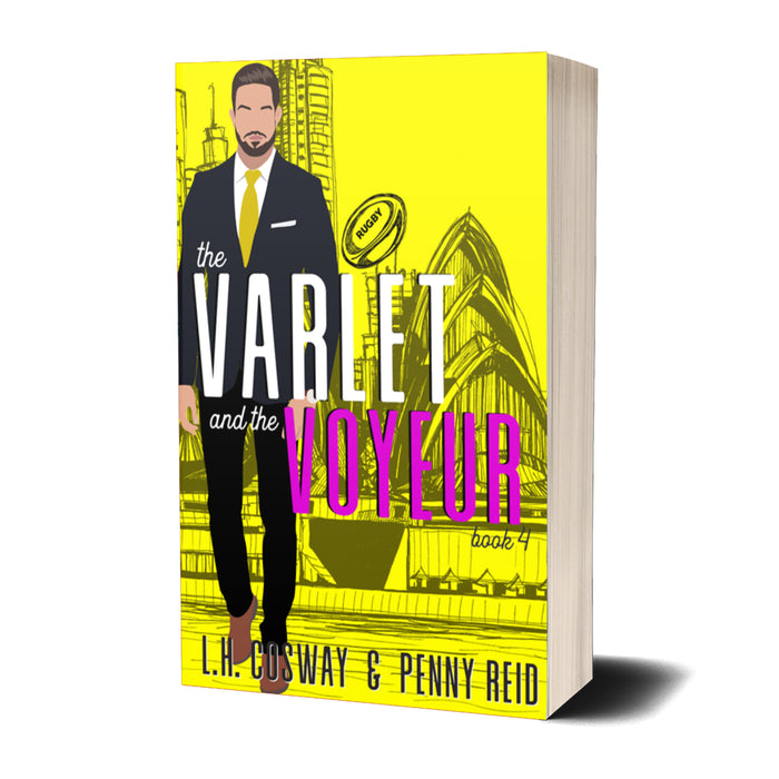 BOOK Rugby 4.0: The Varlet and the Voyeur (NEW COVER)  - Signed Print Book