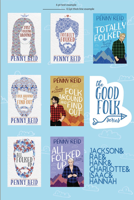 Good Folk Neat Stuff: The Good Folk Series Sticker Sheet