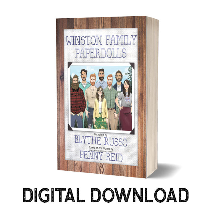 Winston Brothers 9.0 Paper Doll Book DIGITAL PDF DOWNLOAD ONLY