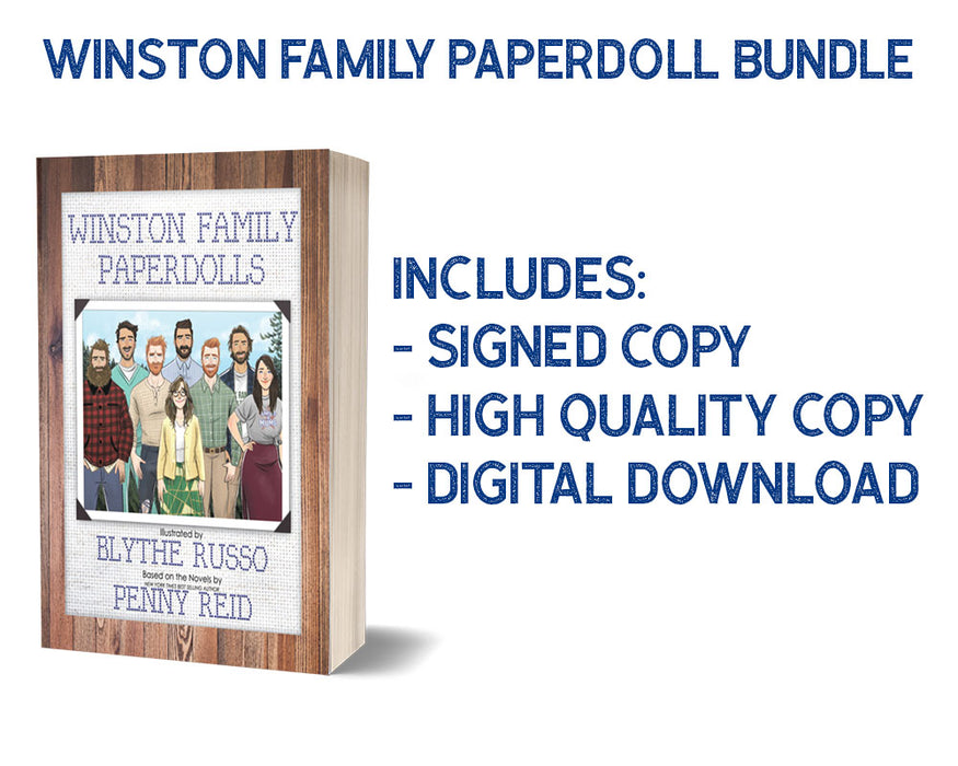 Winston Brothers 9.0: Paper Doll Books - BUNDLE